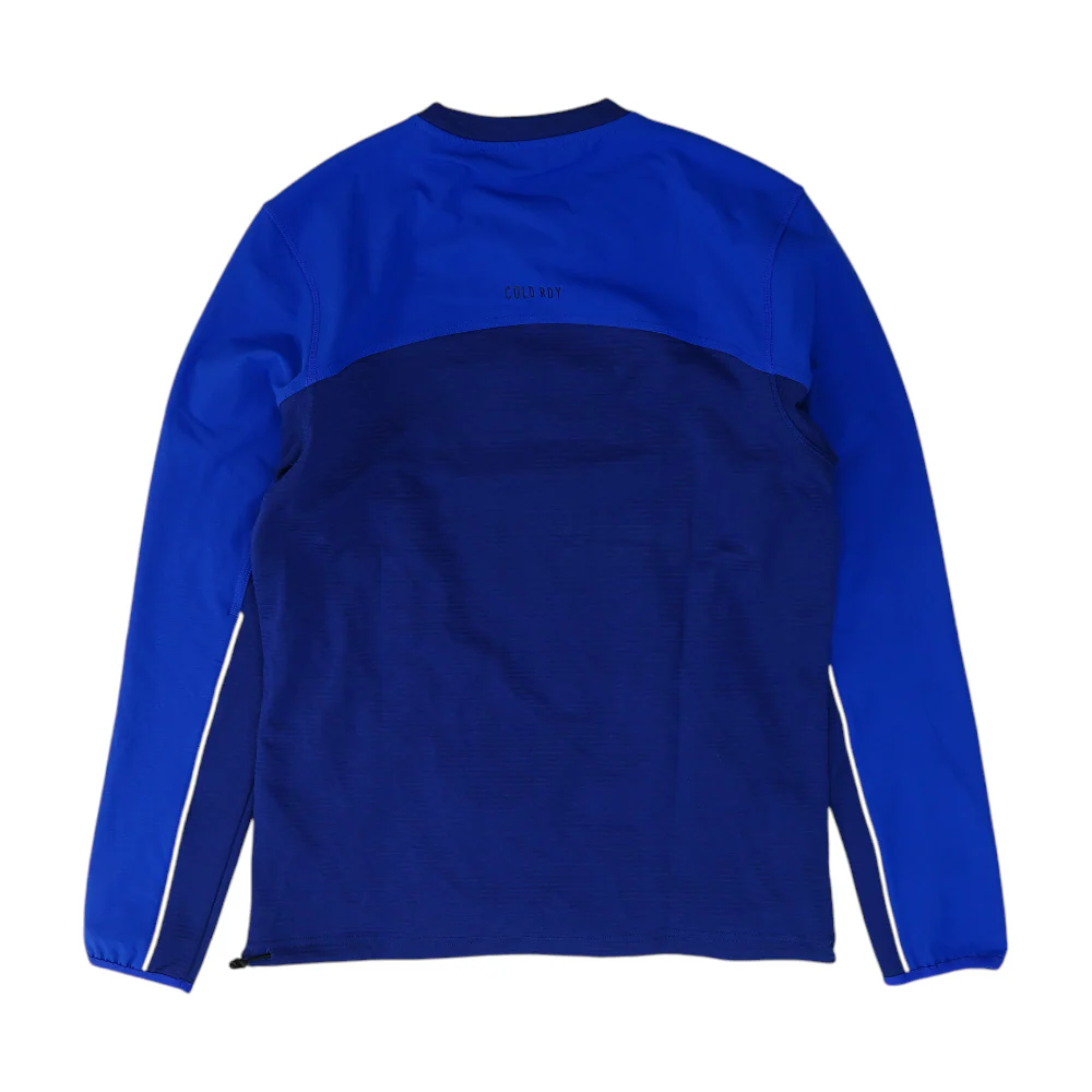 Navy Solid Sweatshirt Pullover - Image 2