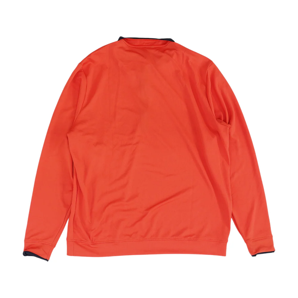 Red Solid 1/4 Zip Pullover - Image 2