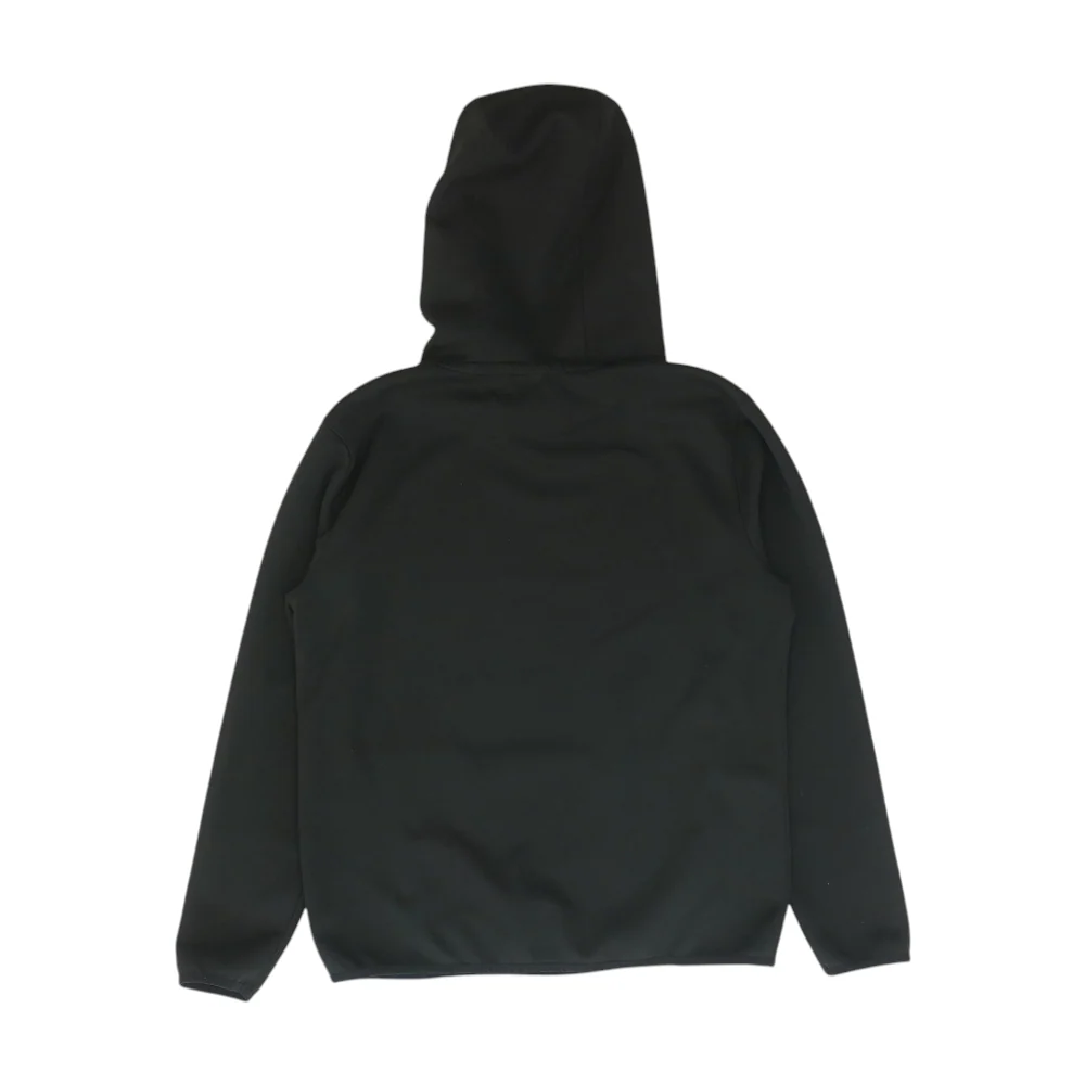 Black Solid Hoodie Pullover - Image 2