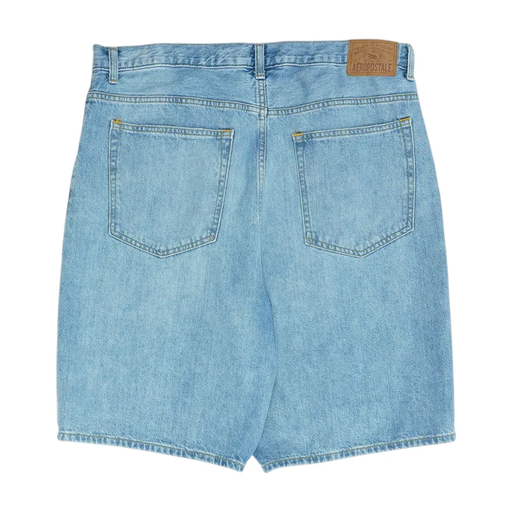 Blue Denim Shorts - Image 2