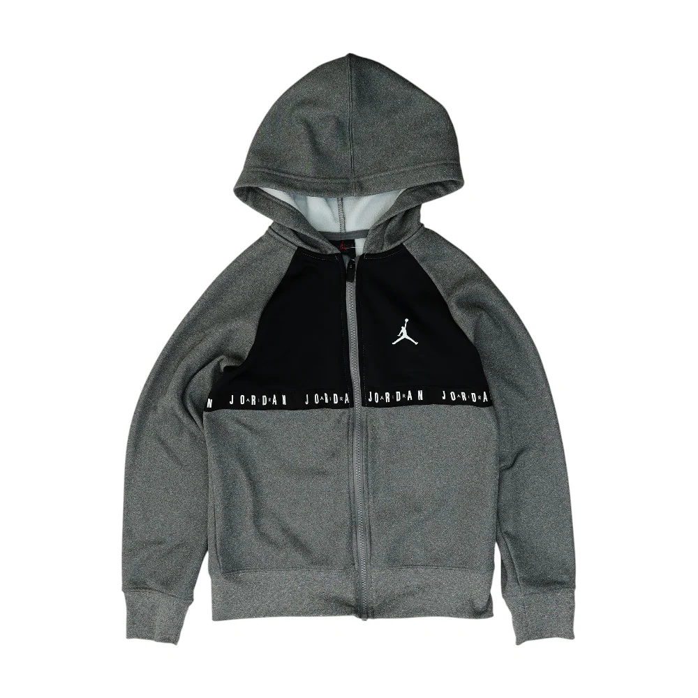 Gray Color Block Jacket