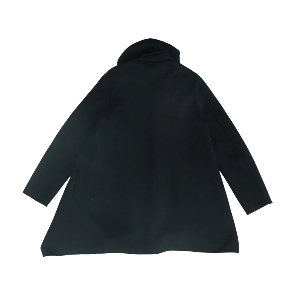 Black Solid Coat - Image 2