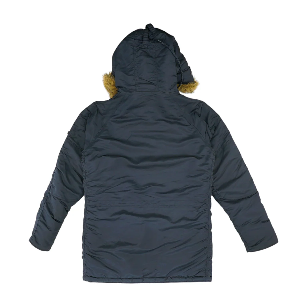Navy Solid Jacket - Image 2