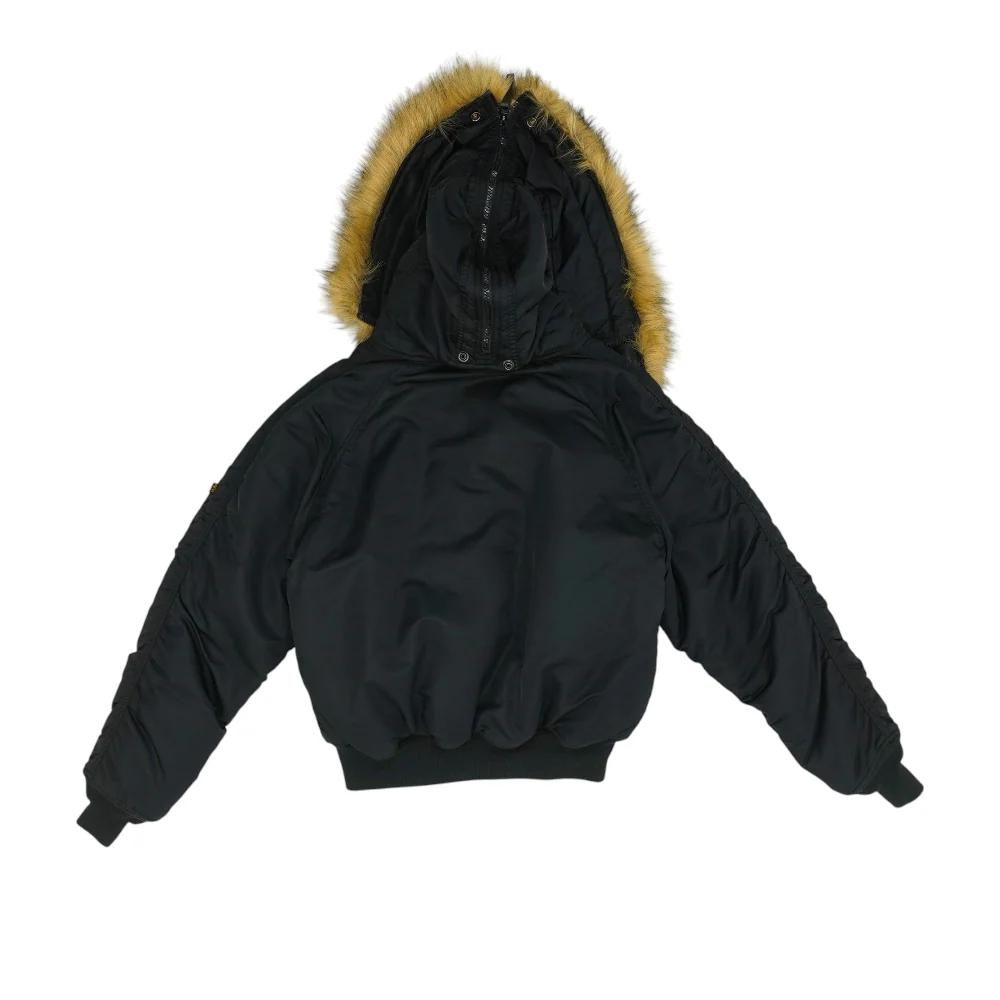 Black Solid Jacket - Image 2