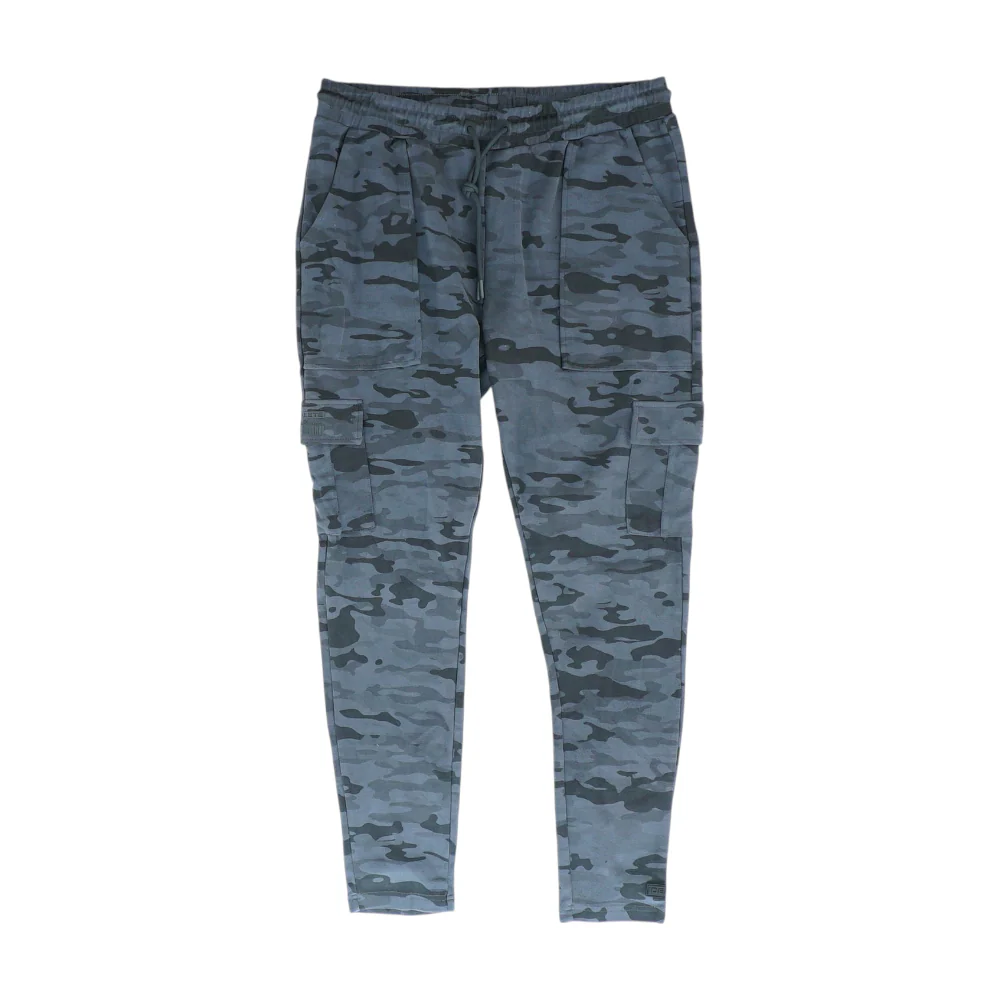 Gray Camo Regular Pants