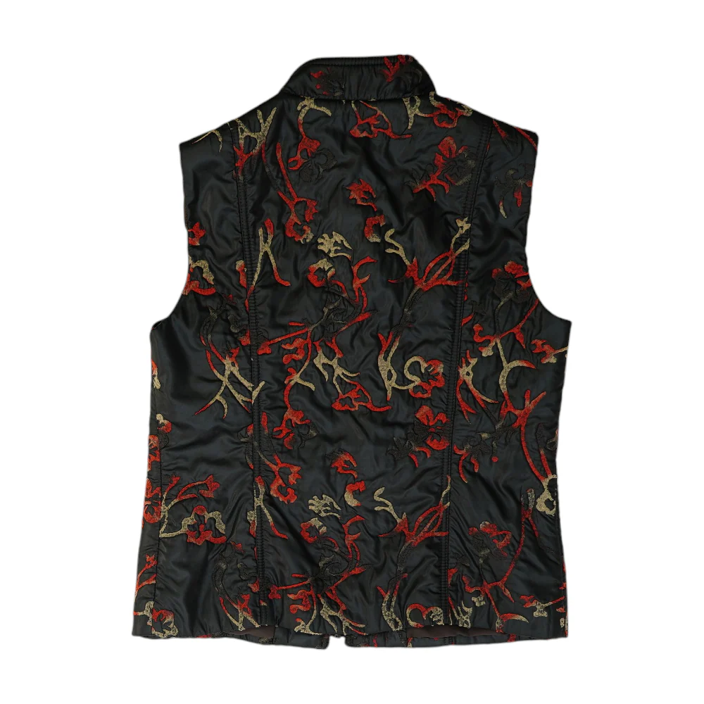 Black Abstract Vest - Image 2