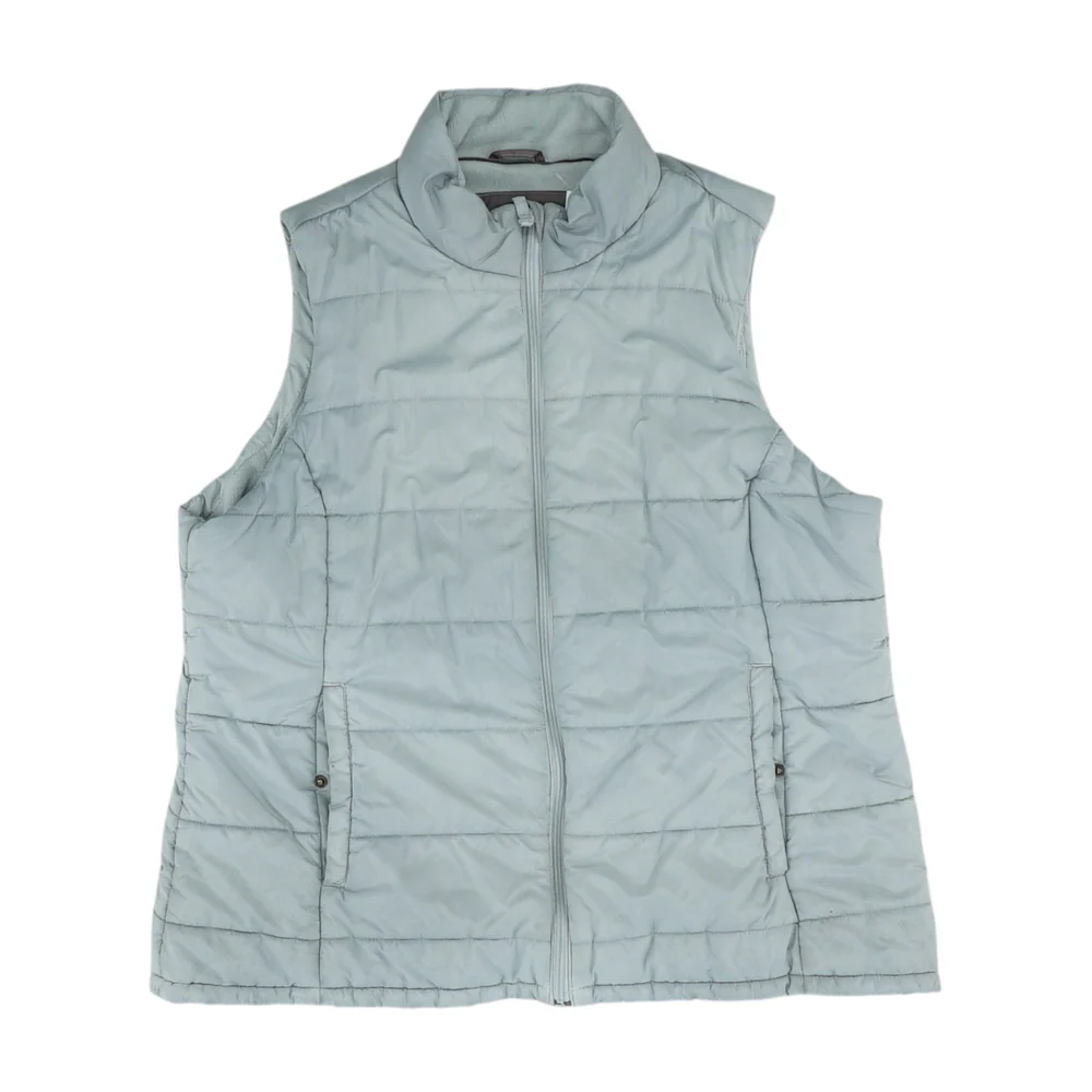Gray Solid Vest