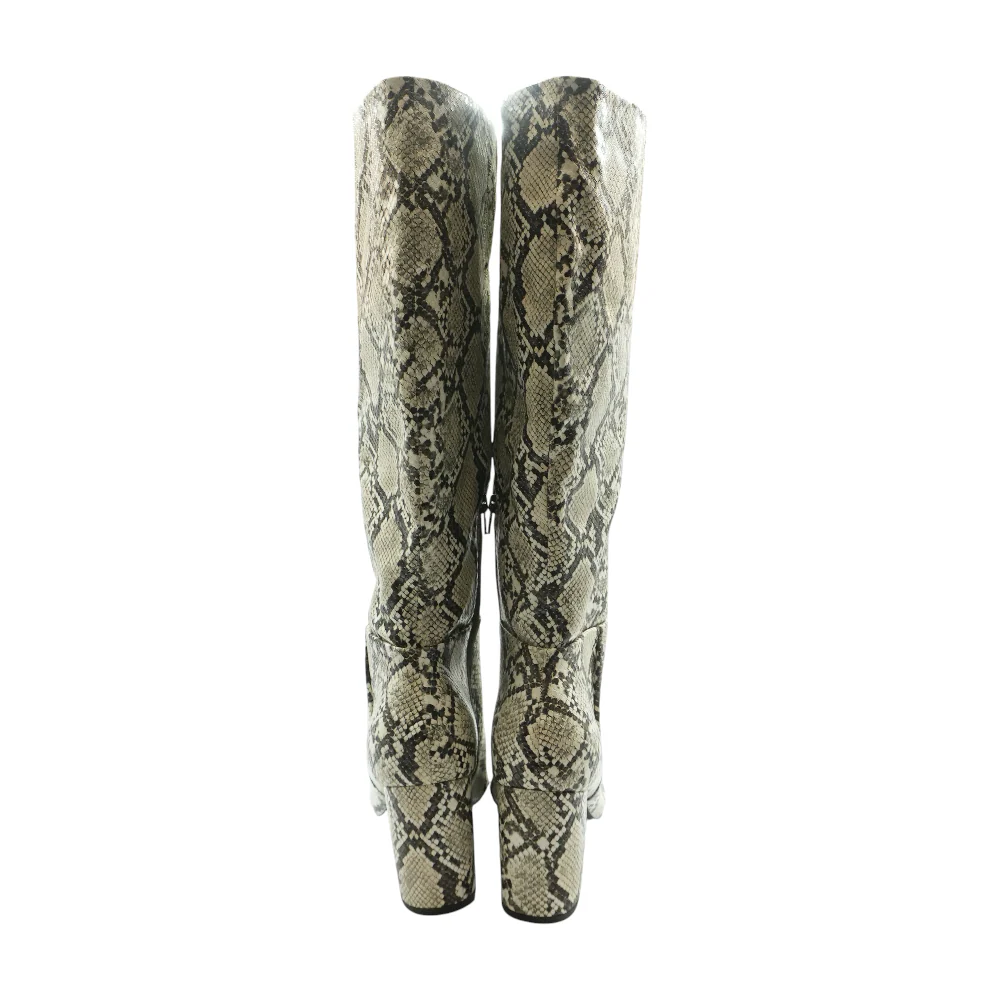 Black Knee-High Boots - Image 2