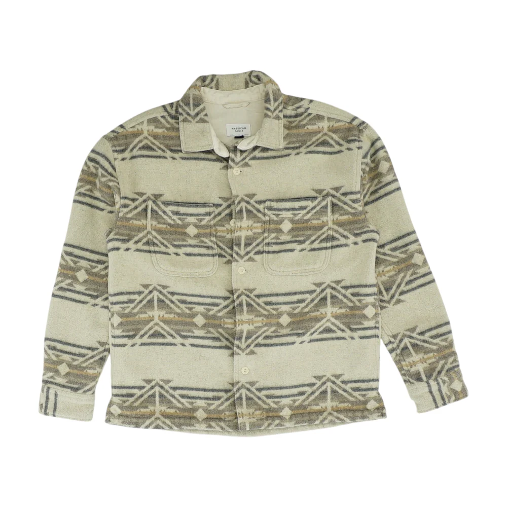 Beige Abstract Jacket