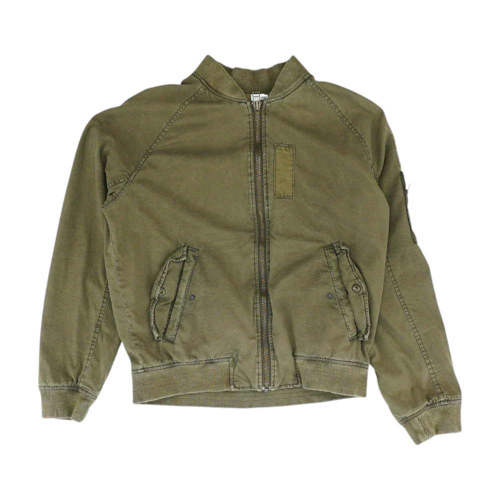 Green Solid Jacket