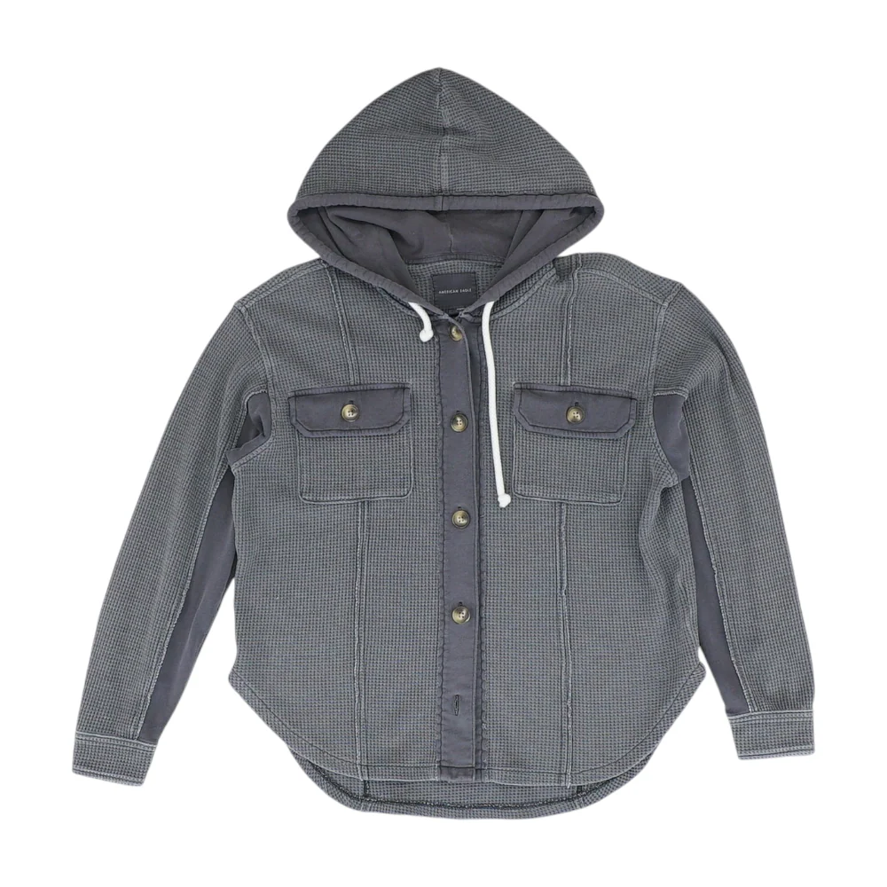 Charcoal Button Down