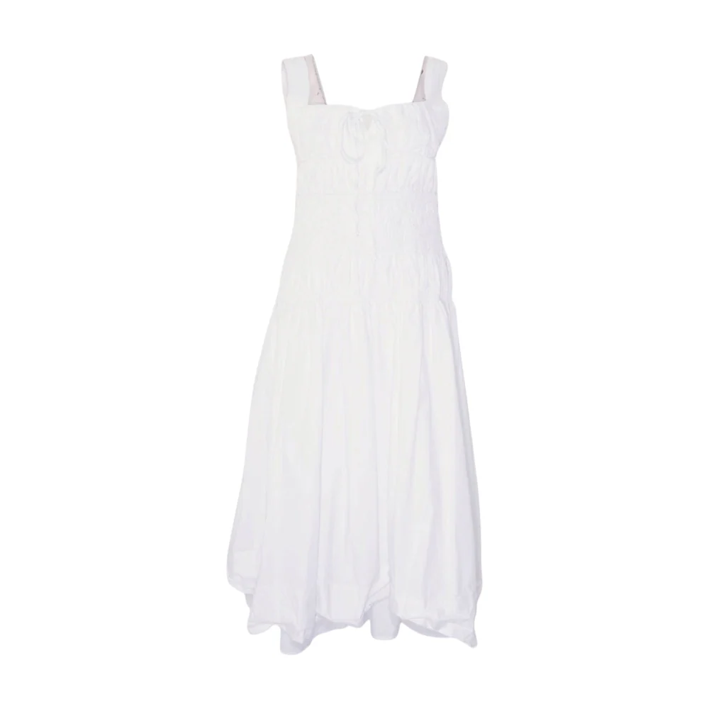 White Midi Dress