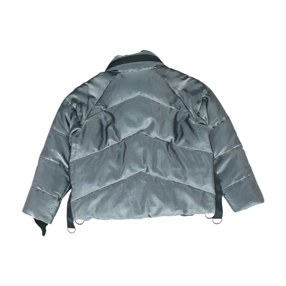 Gray Solid Jacket - Image 2