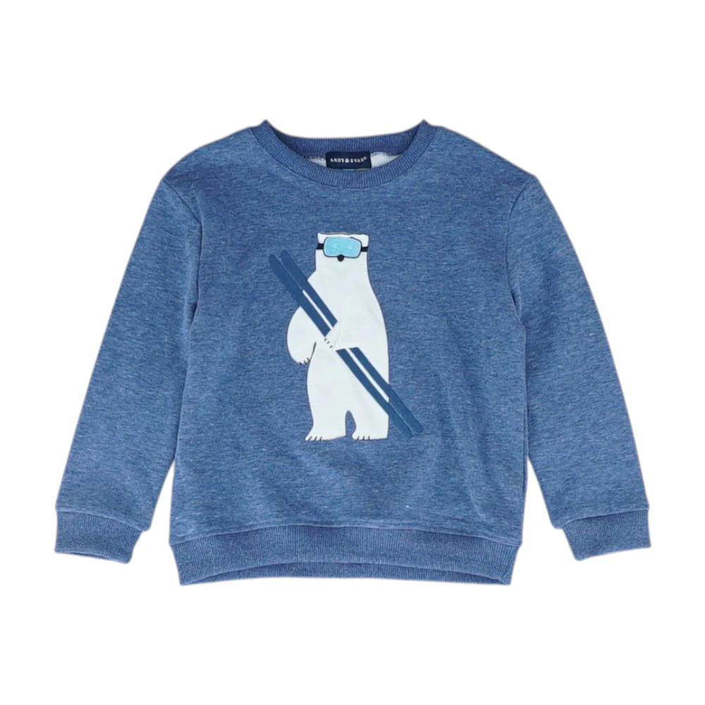 Blue Sweatshirt Pullover