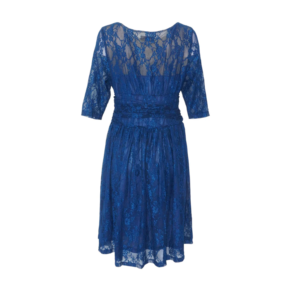 Blue Plus Midi Dress - Image 2