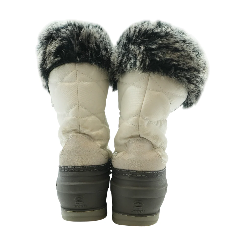 White Ankle Boots - Image 2