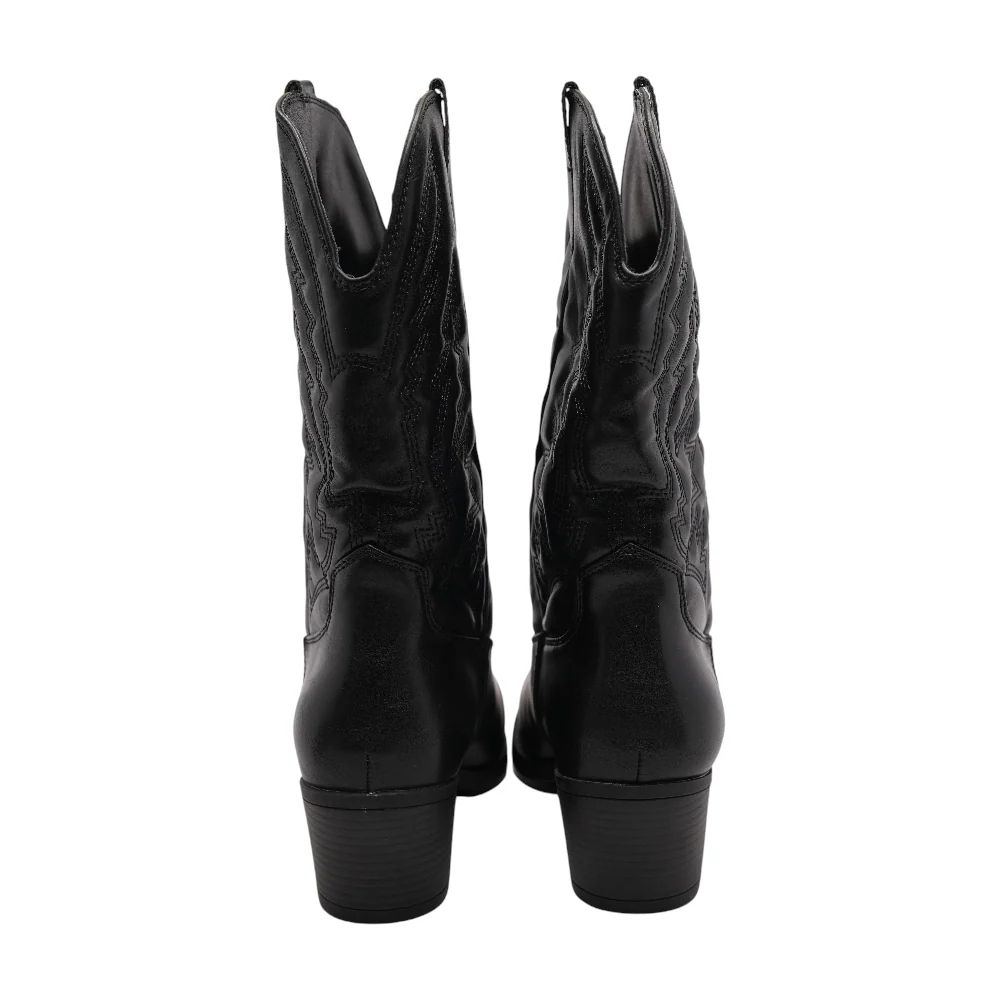 Black Western Boots - Image 2