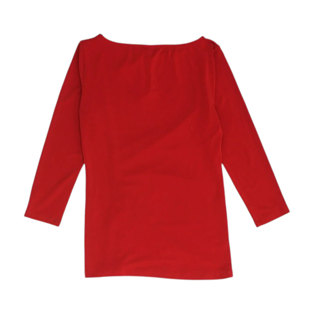 Red Petite Blouse - Image 2