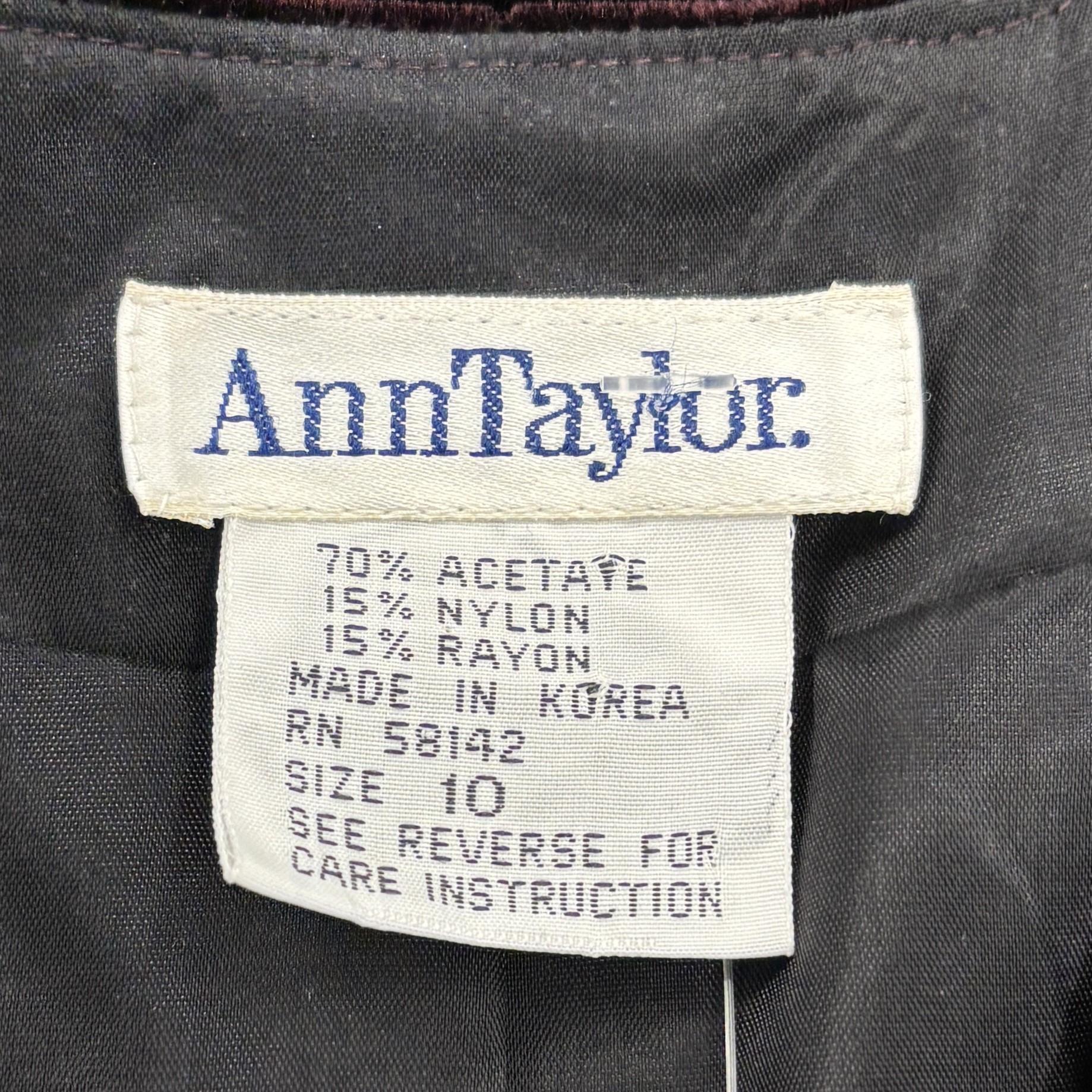 Vintage Black Solid Blazer - Image 3