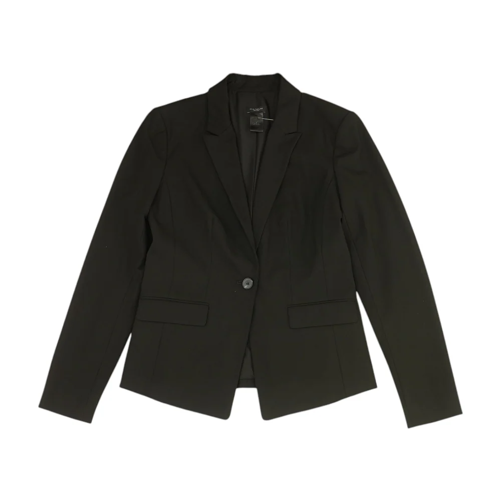 Black Solid Blazer