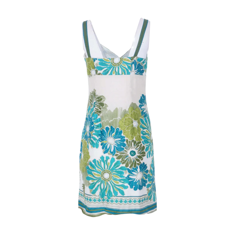 Beige Petite Floral Mini Dress - Image 2