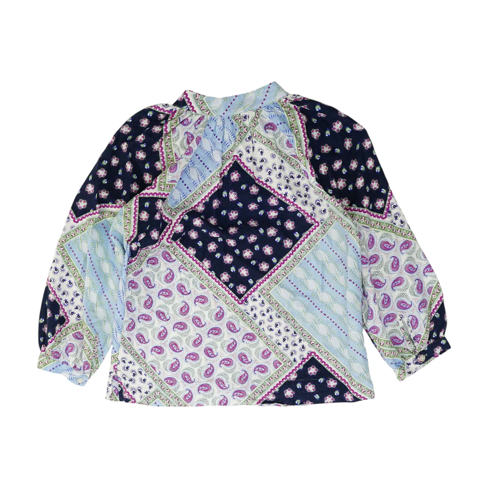 Multi Abstract Blouse - Image 2