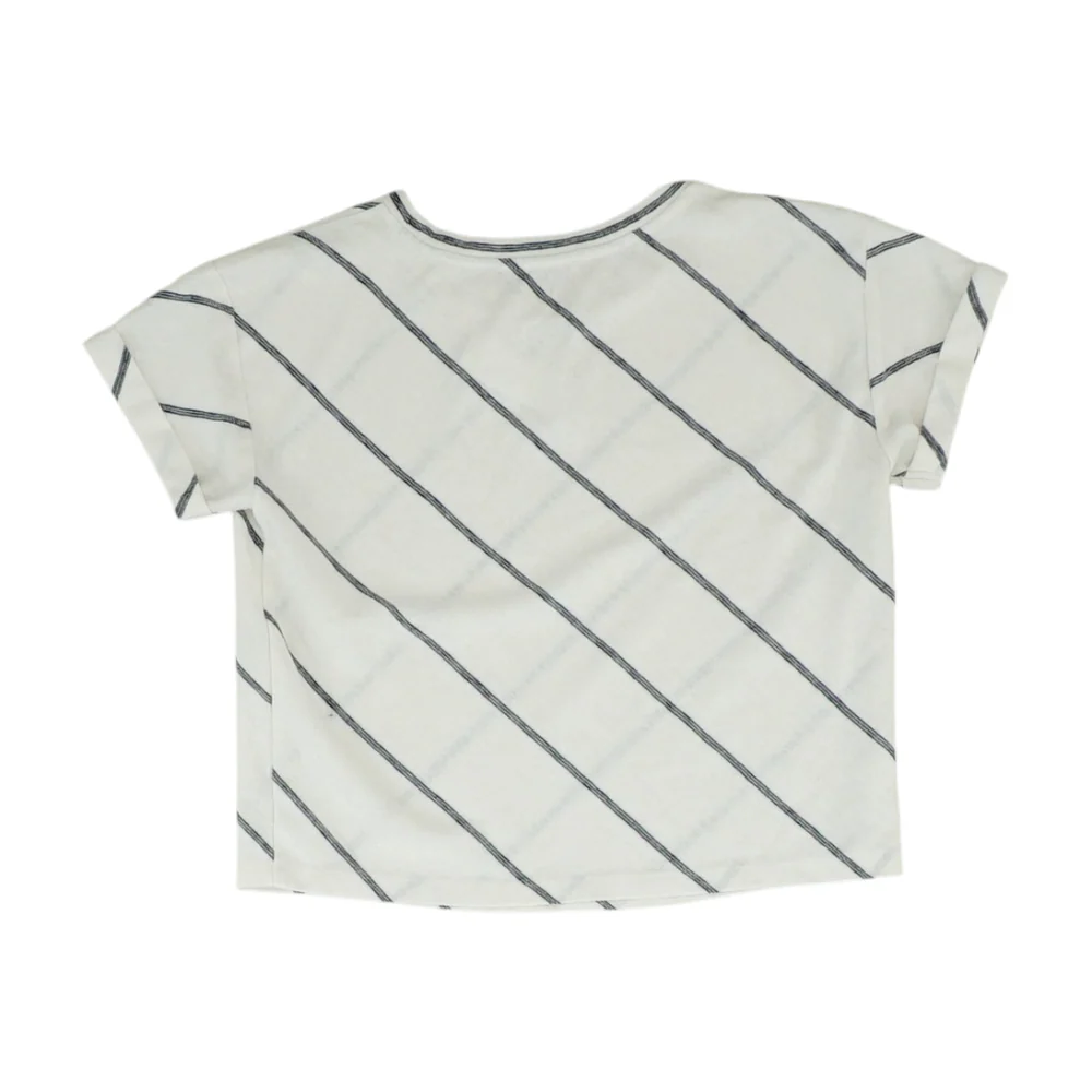 White Striped Blouse - Image 2