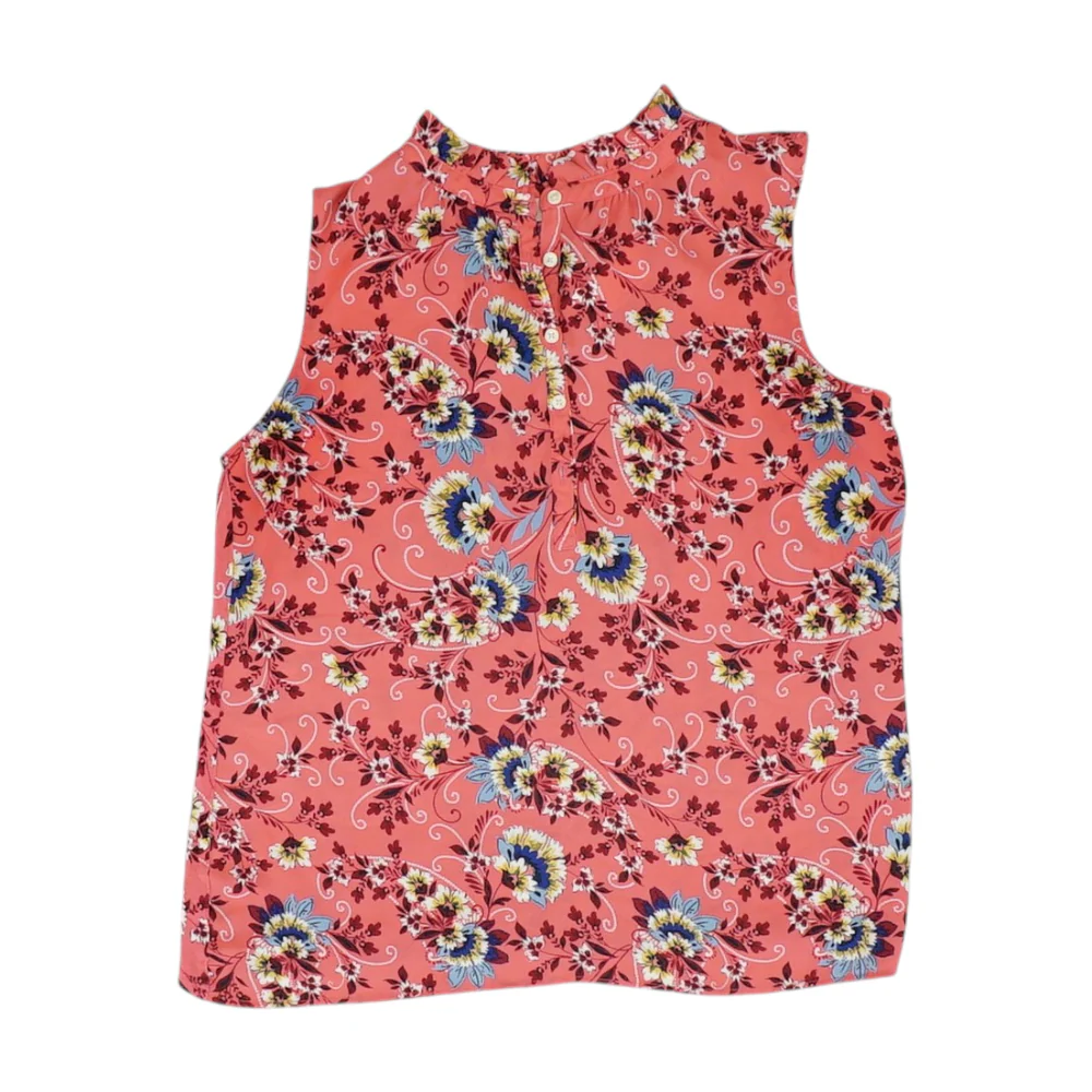 Pink Floral Blouse