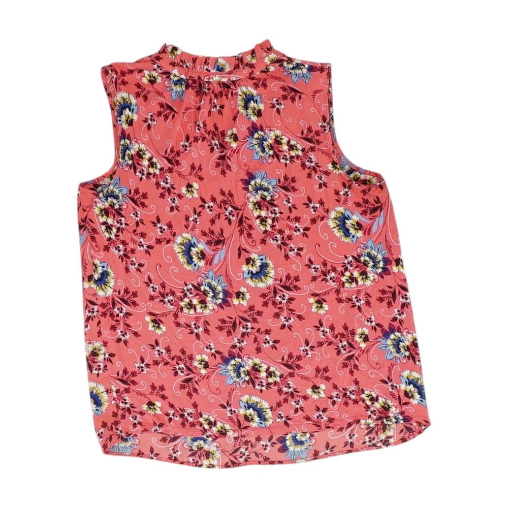 Pink Floral Blouse - Image 2