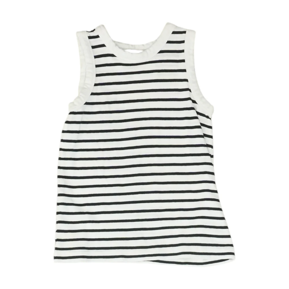 White Striped Blouse