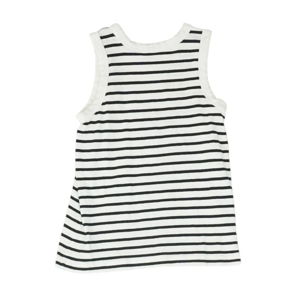 White Striped Blouse - Image 2