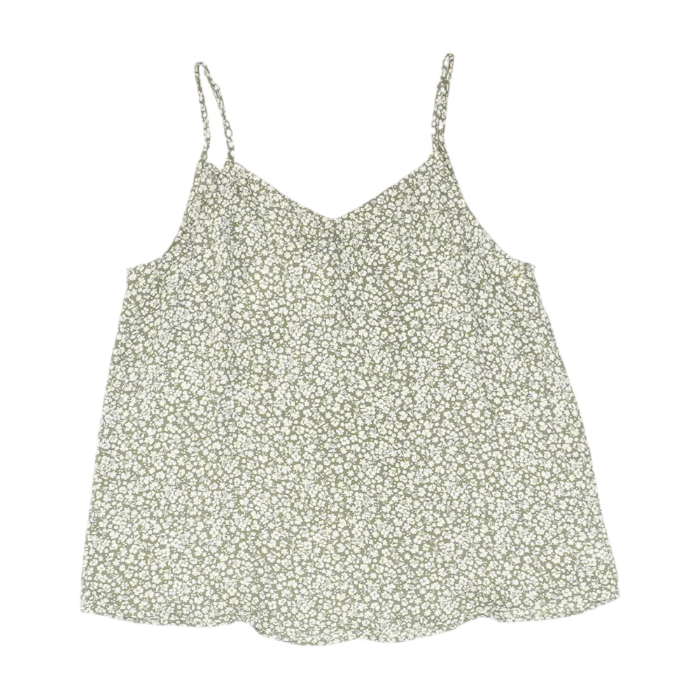 Green Floral Blouse - Image 2