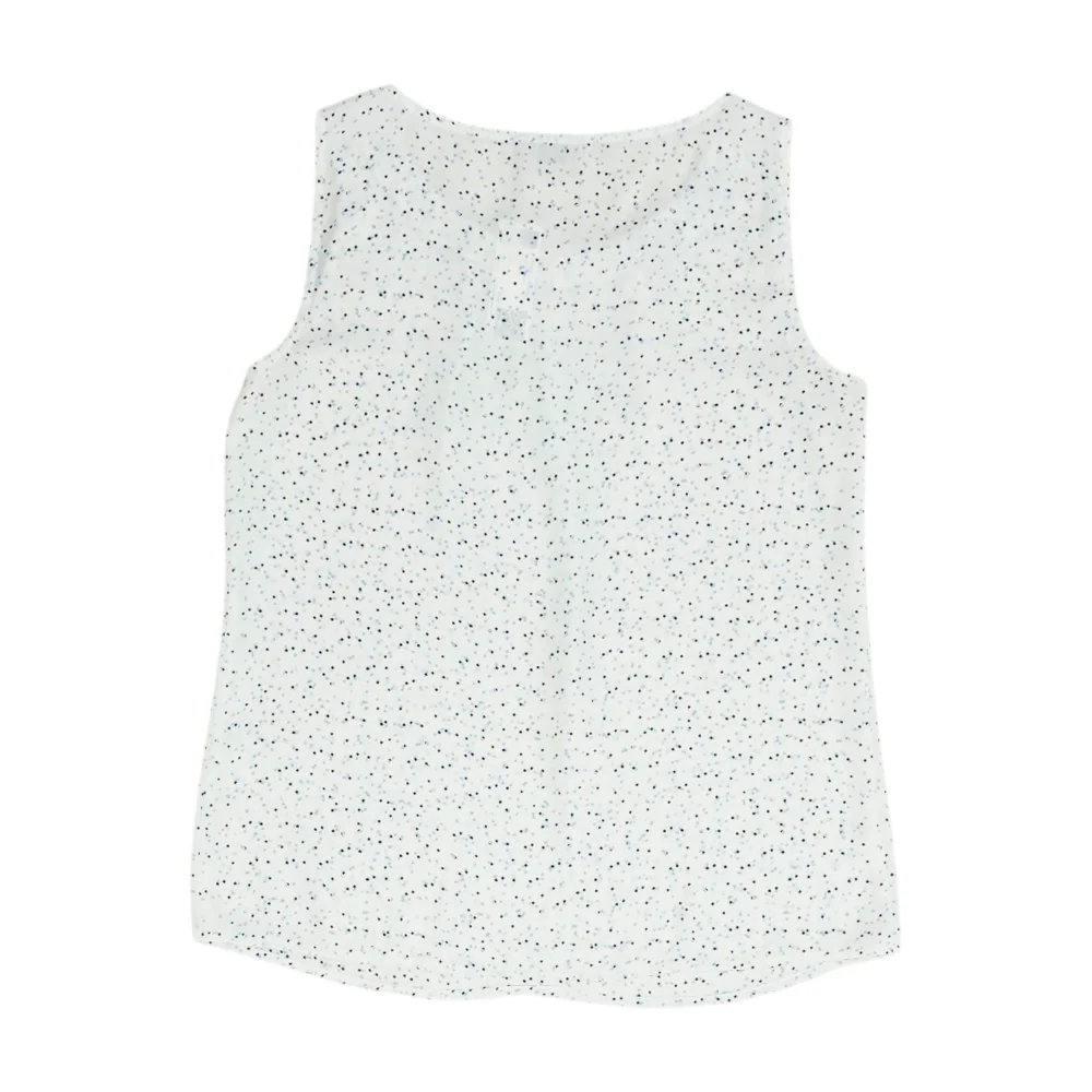 White Polka Dot Blouse - Image 2
