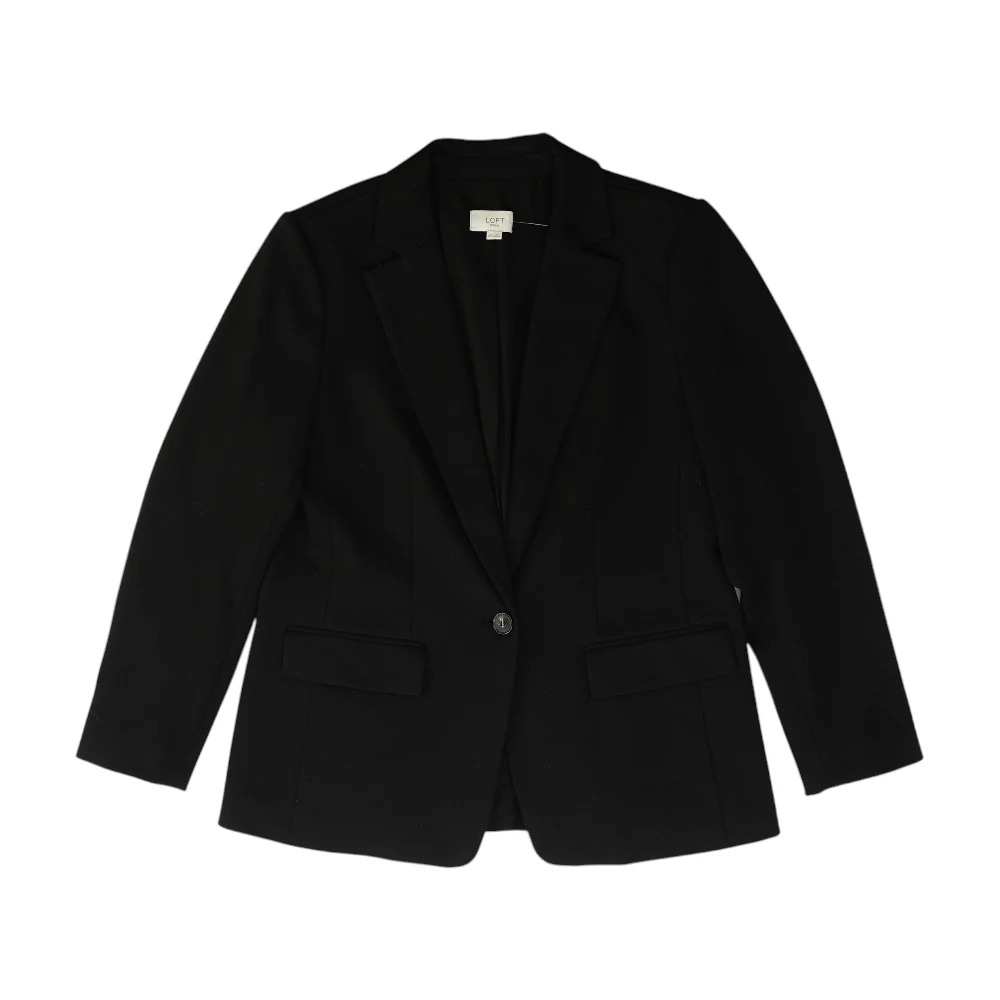 Black Petite Solid Blazer