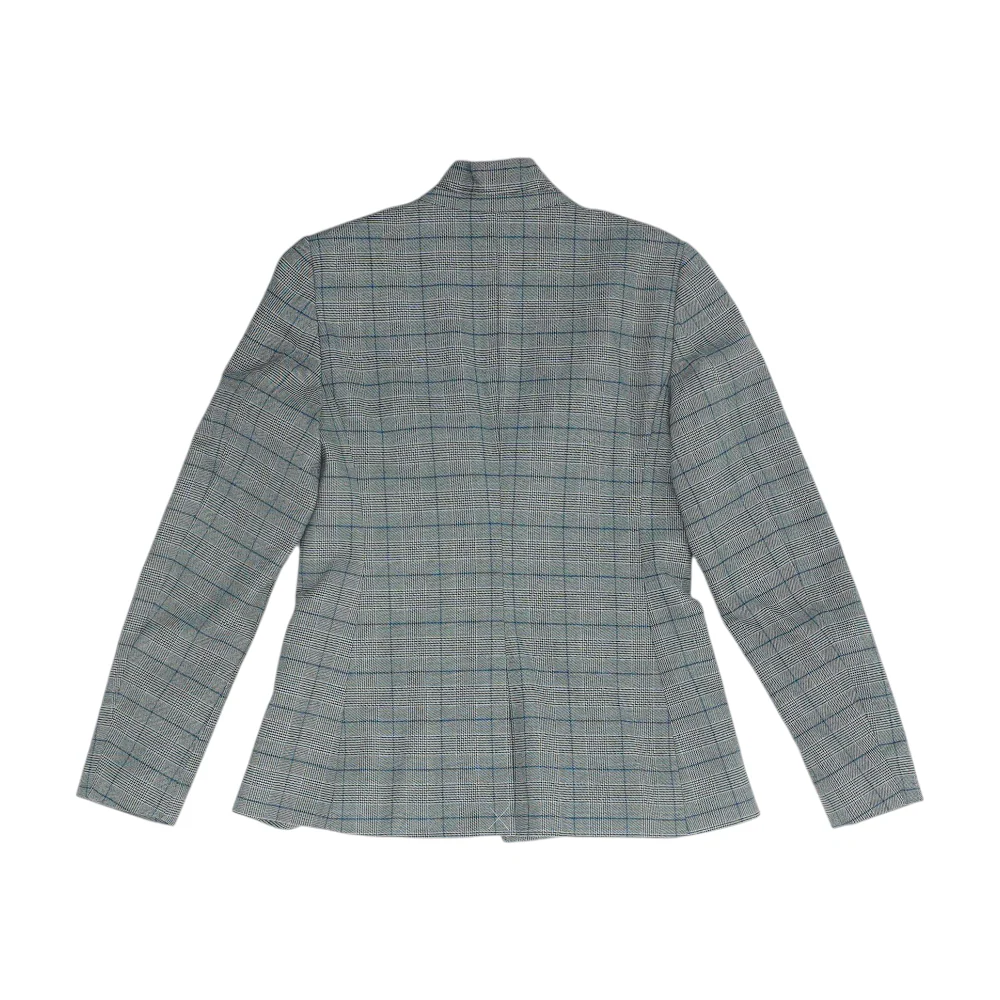 Gray Plaid Blazer - Image 2