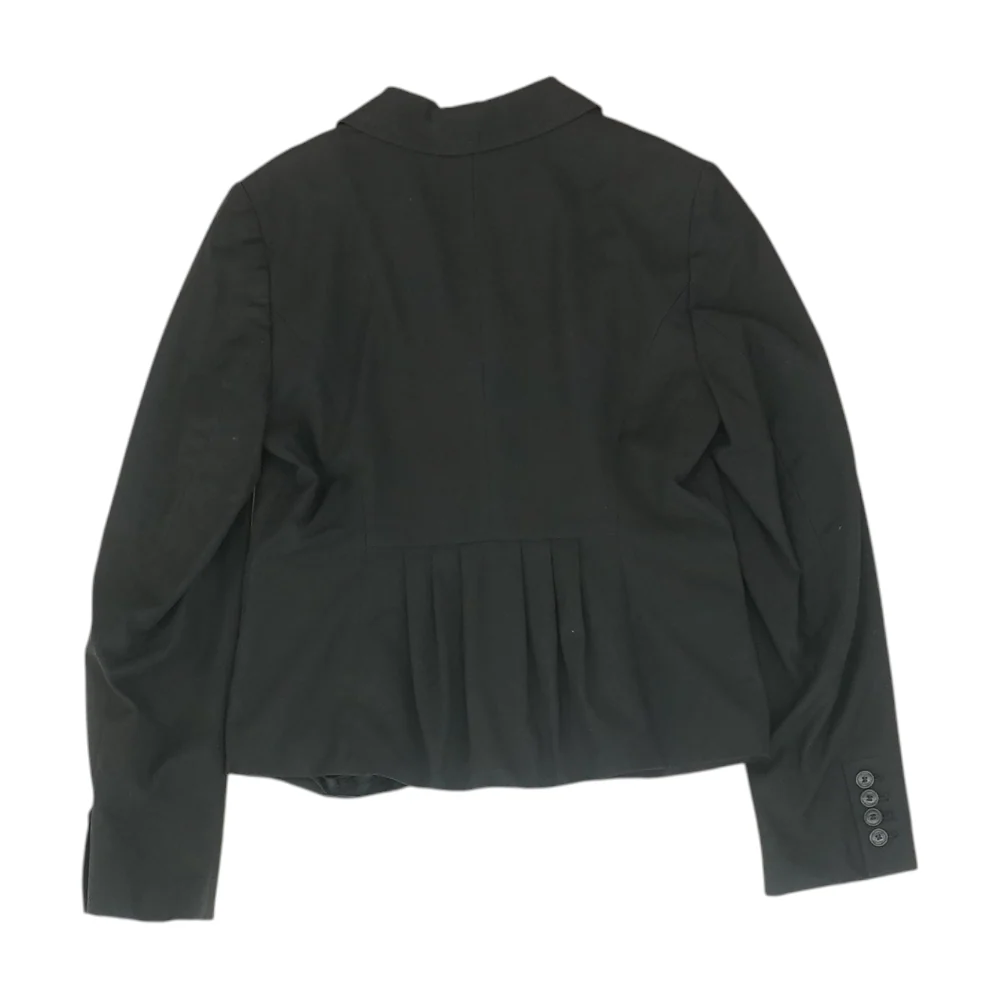 Black Solid Blazer - Image 2