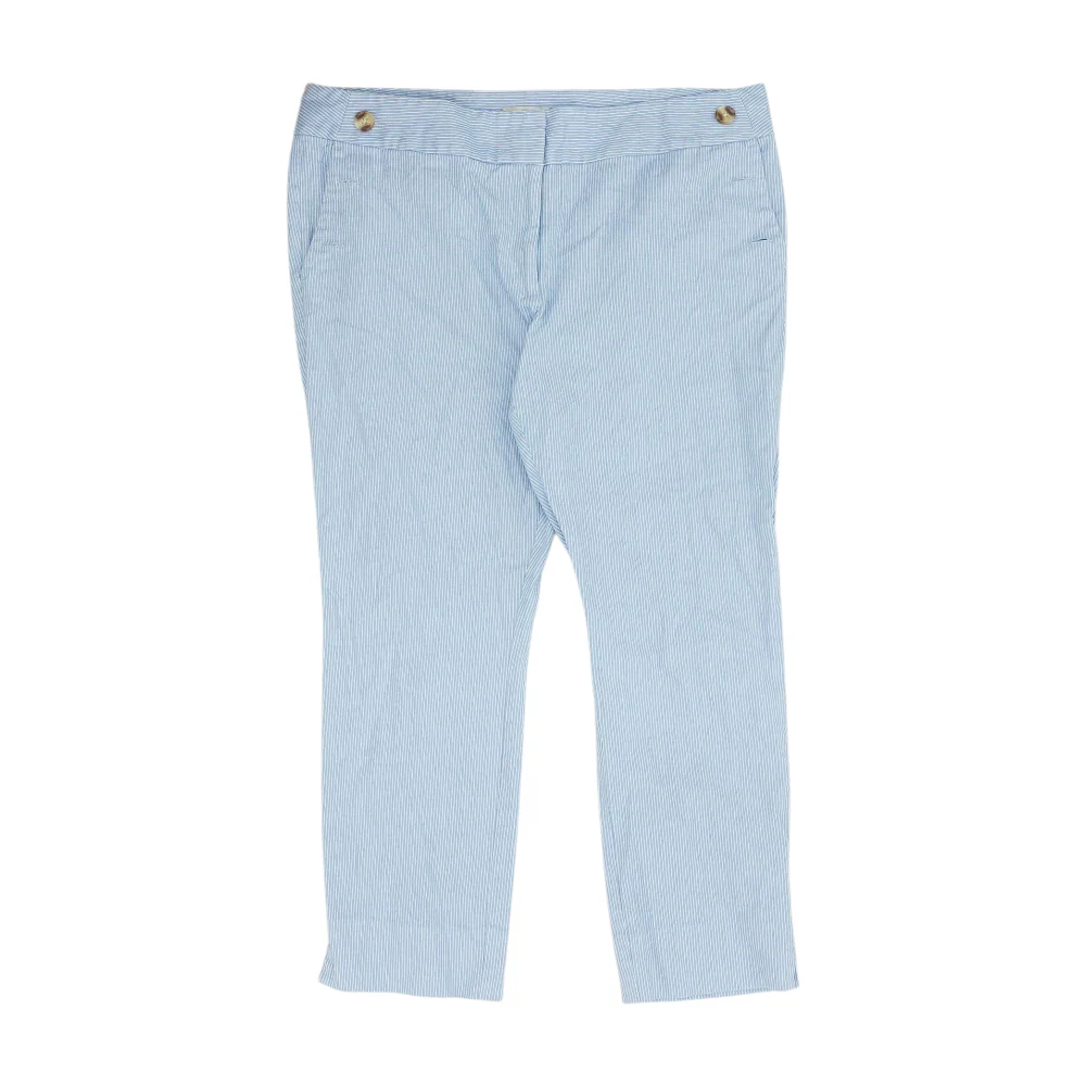 Blue Striped Pants