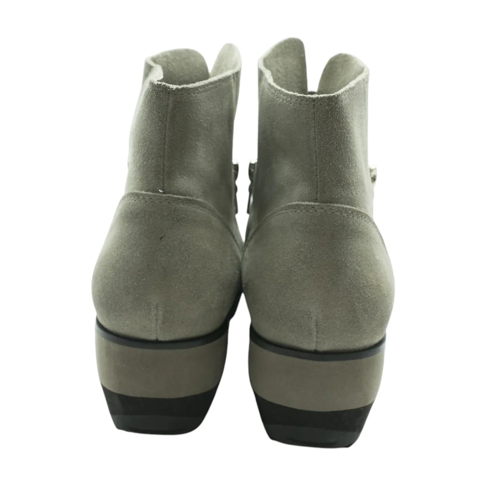 Gray Ankle Boots - Image 2