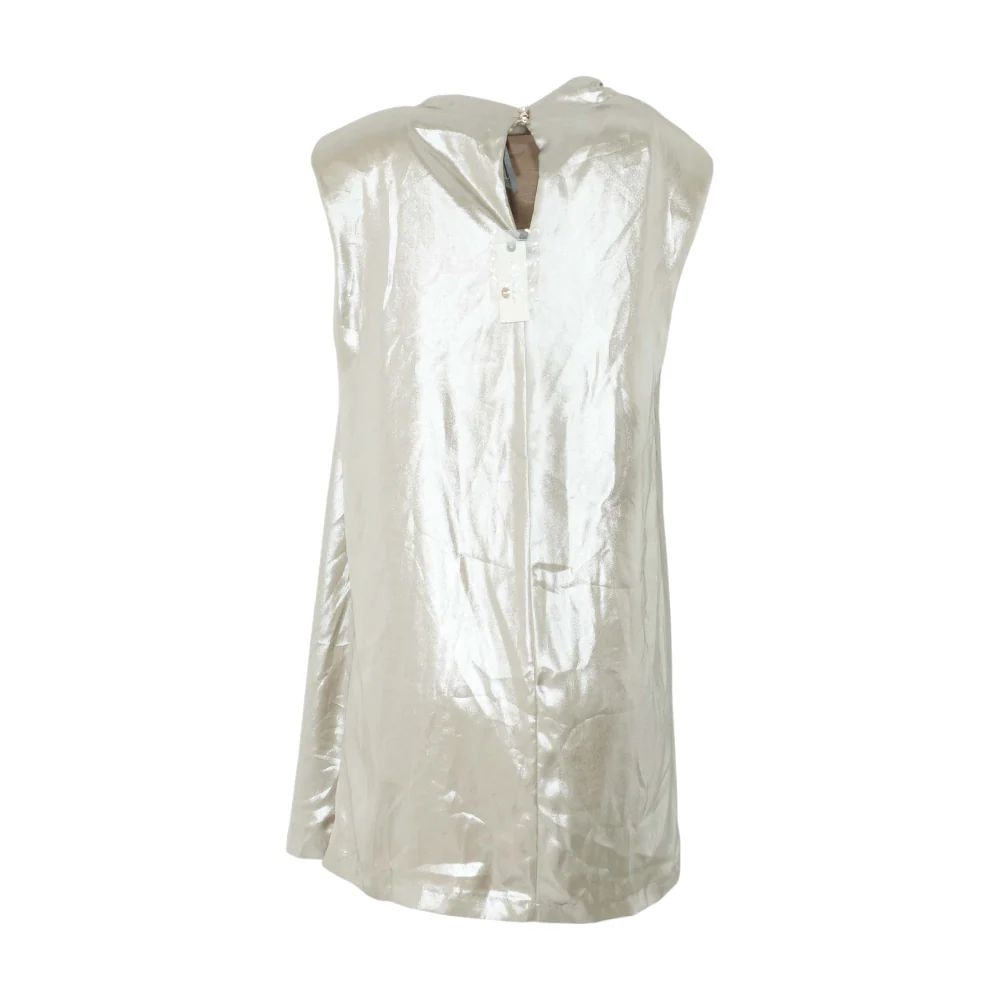 Gold Mini Dress - Image 2