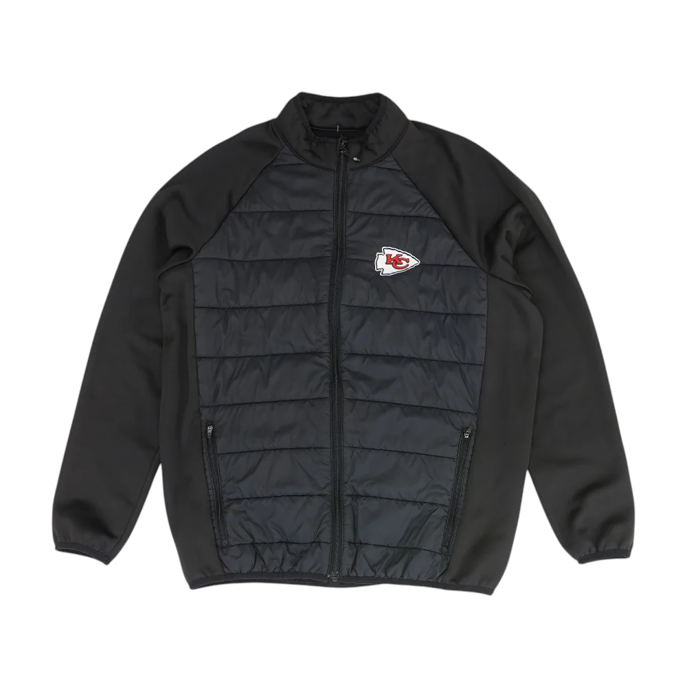Black Kansas City Chiefs Solid Jacket