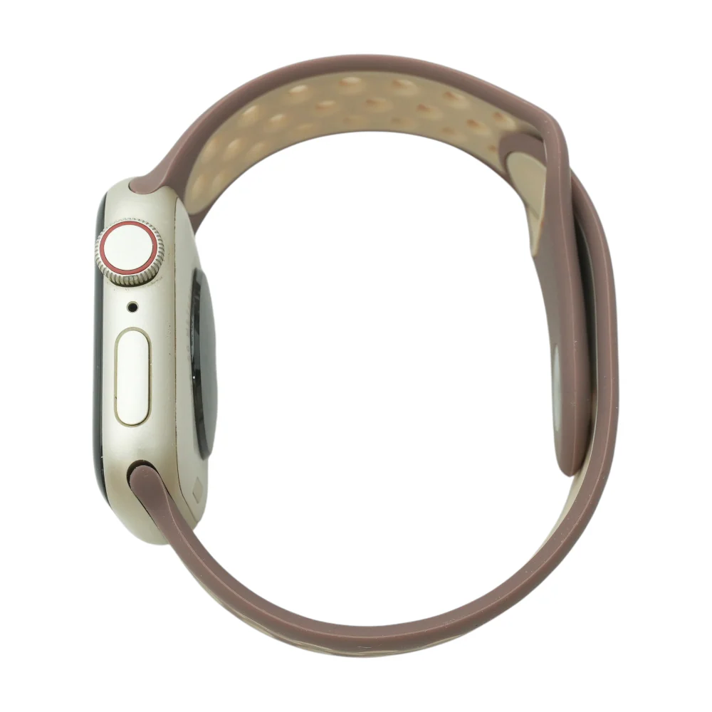 40mm Series SE 2 Starlight Smartwatch Brown Band S/M - Image 3