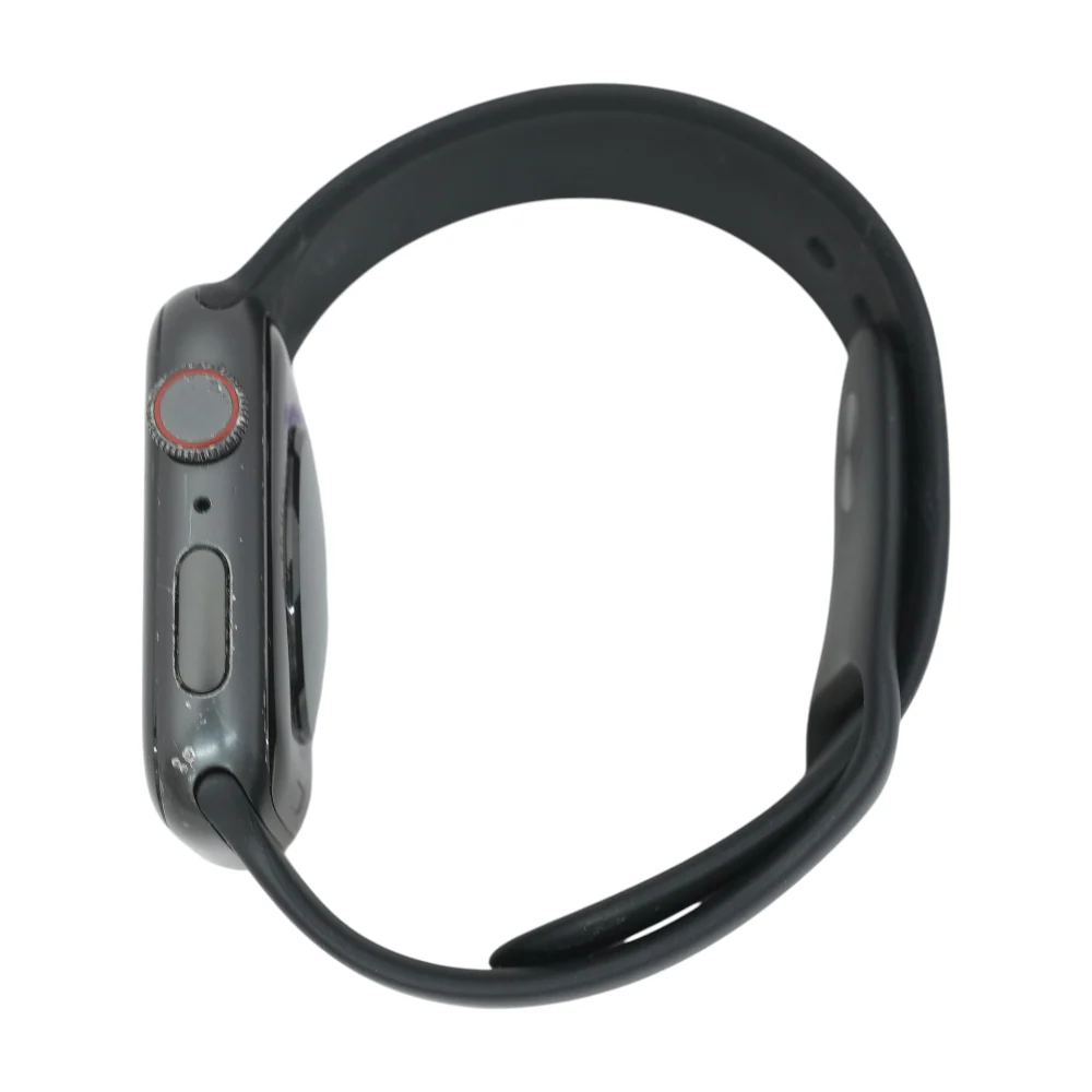 44mm Series SE Space Black Smartwatch Black Band M/L - Image 3