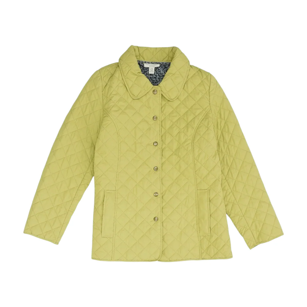 Green Petite Solid Jacket