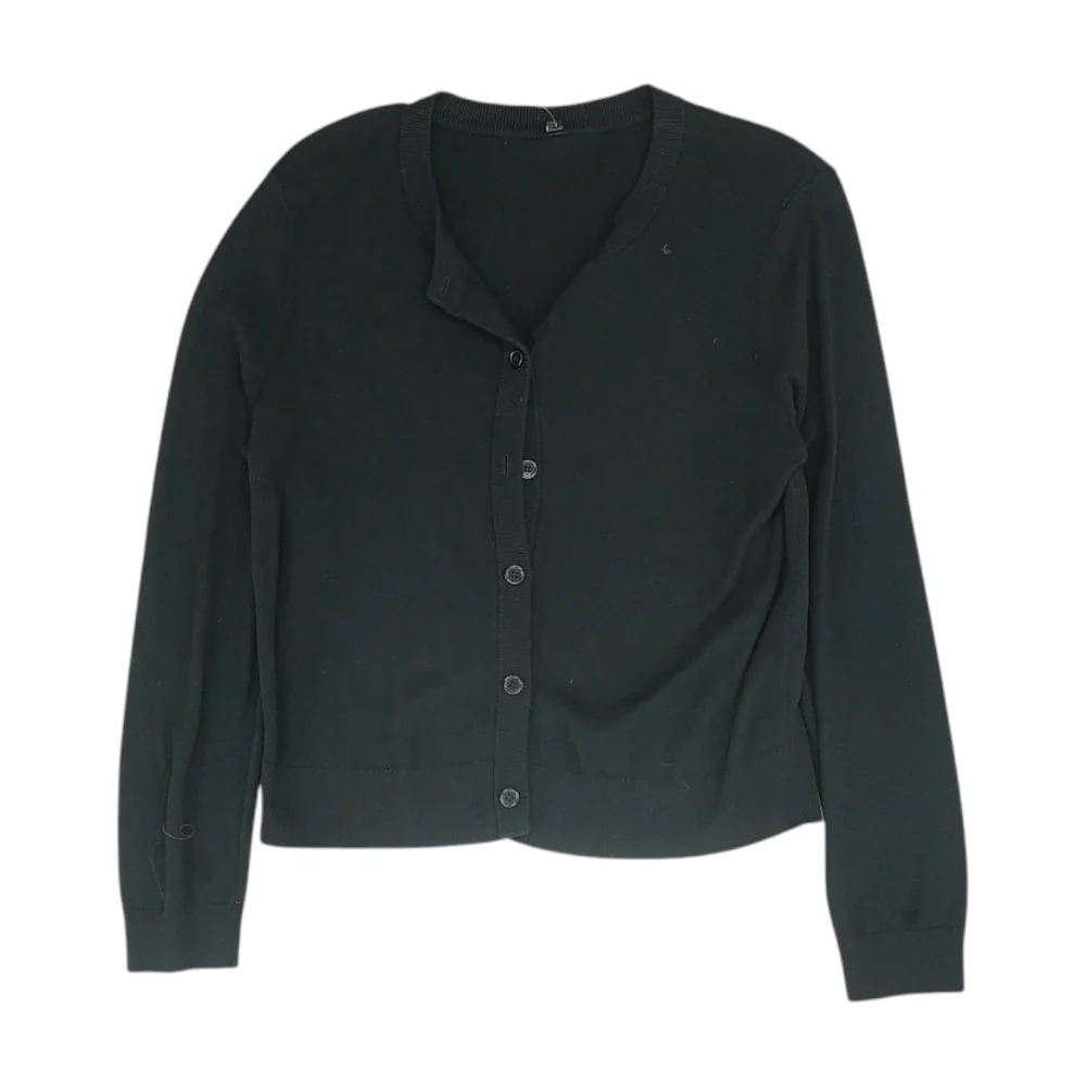 Black Cardigan Sweater