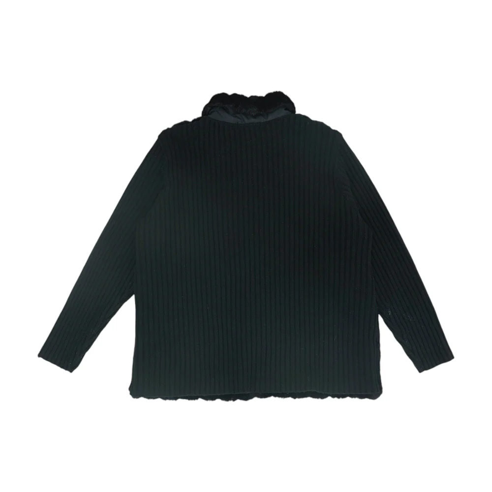 Black Plus Solid Jacket - Image 2