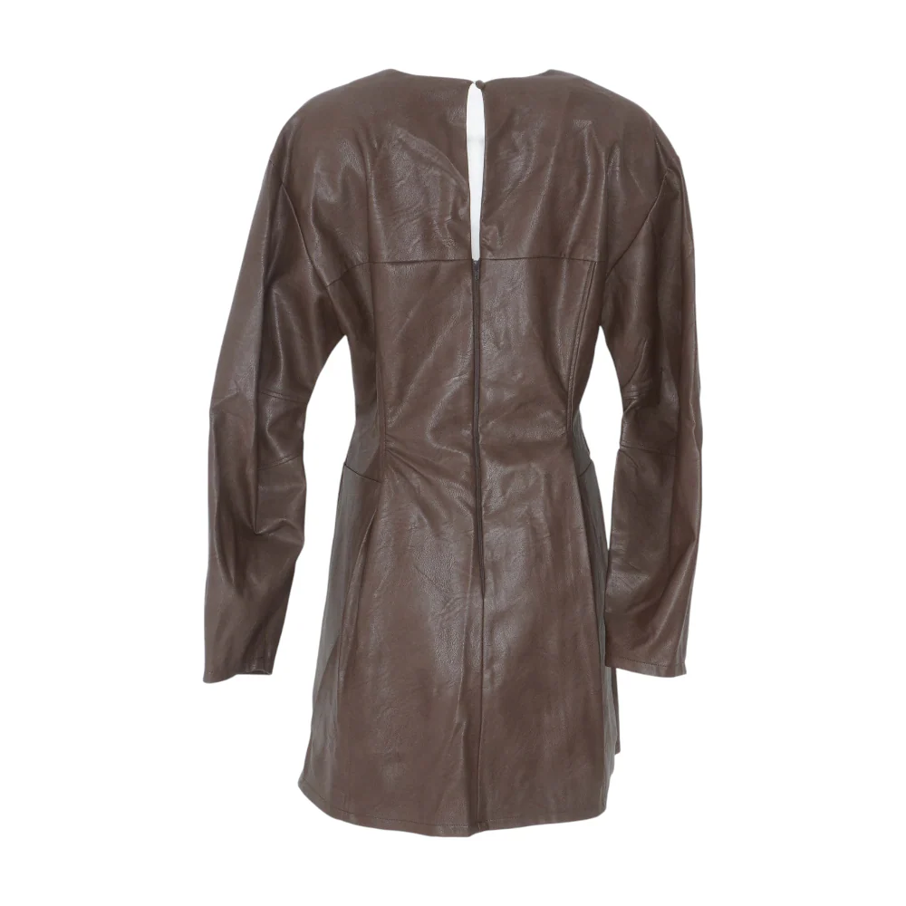 Brown Mini Dress - Image 2