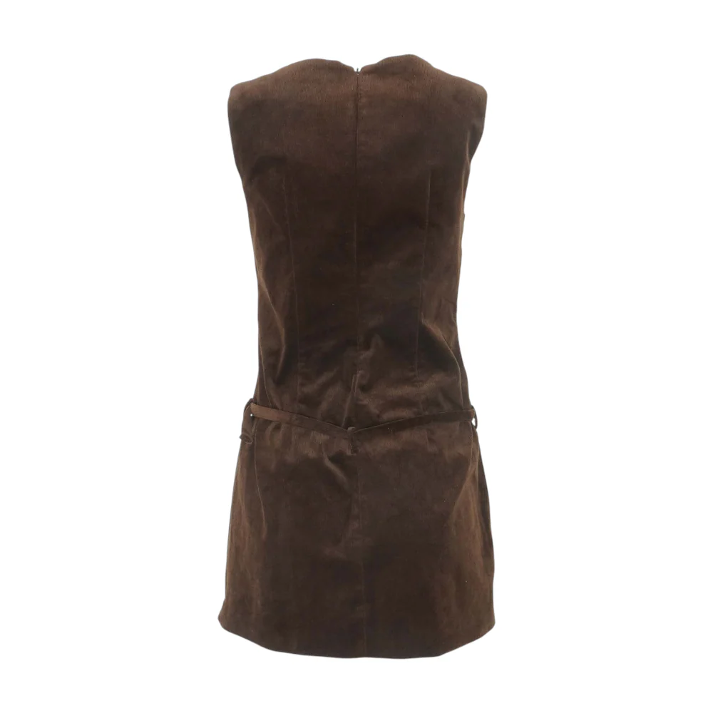 Brown Mini Dress - Image 2