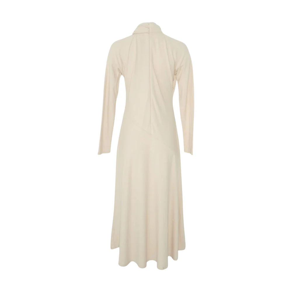 Beige Midi Dress - Image 2