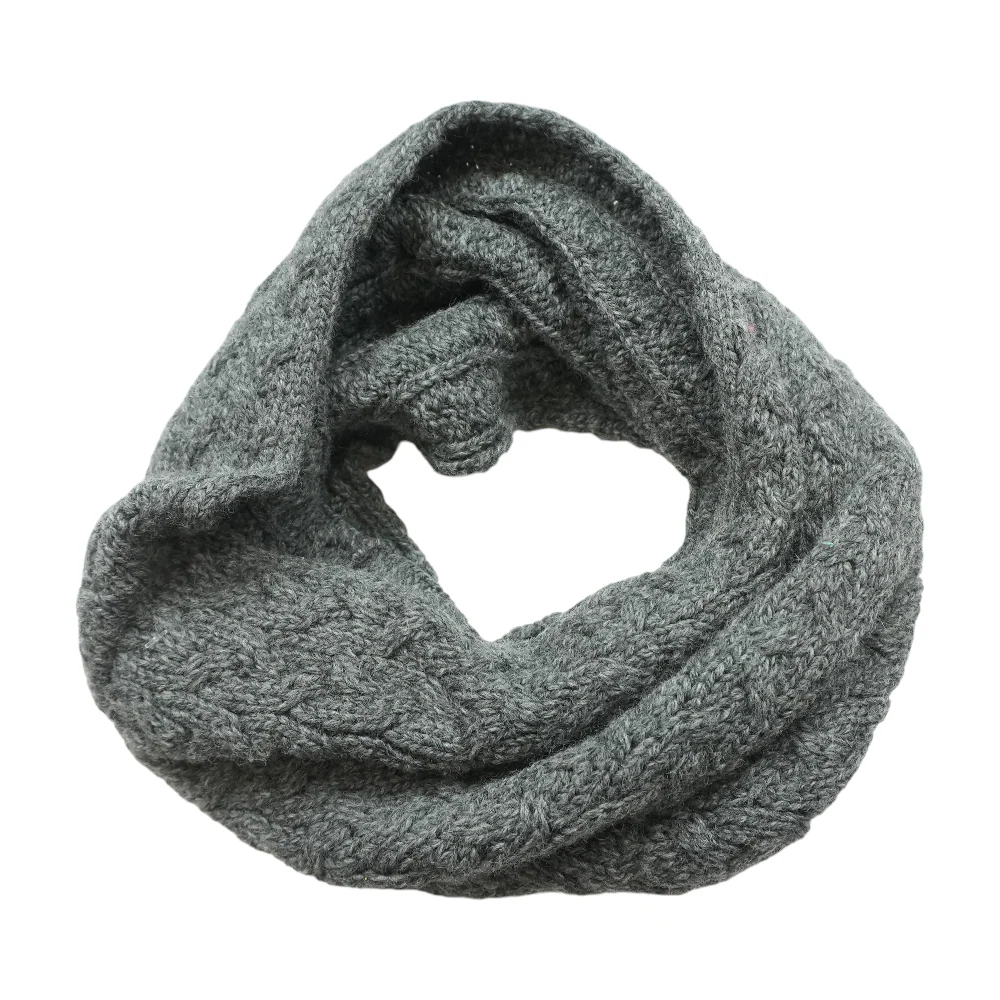 Gray Wool Scarf - Image 2