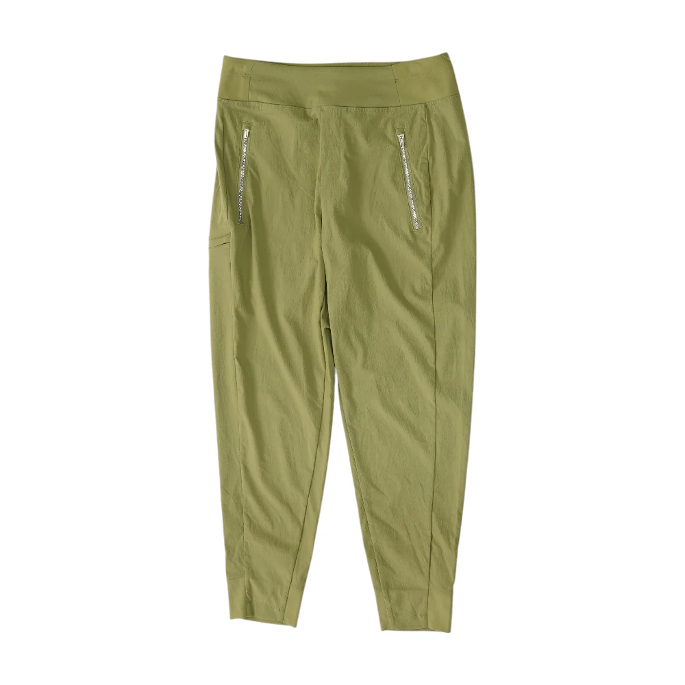 Green Slim Pants